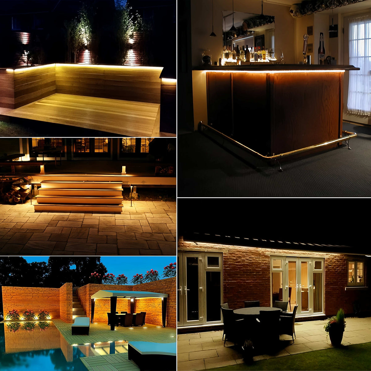 Fita LED Solar 5m com Controle - Tudozen