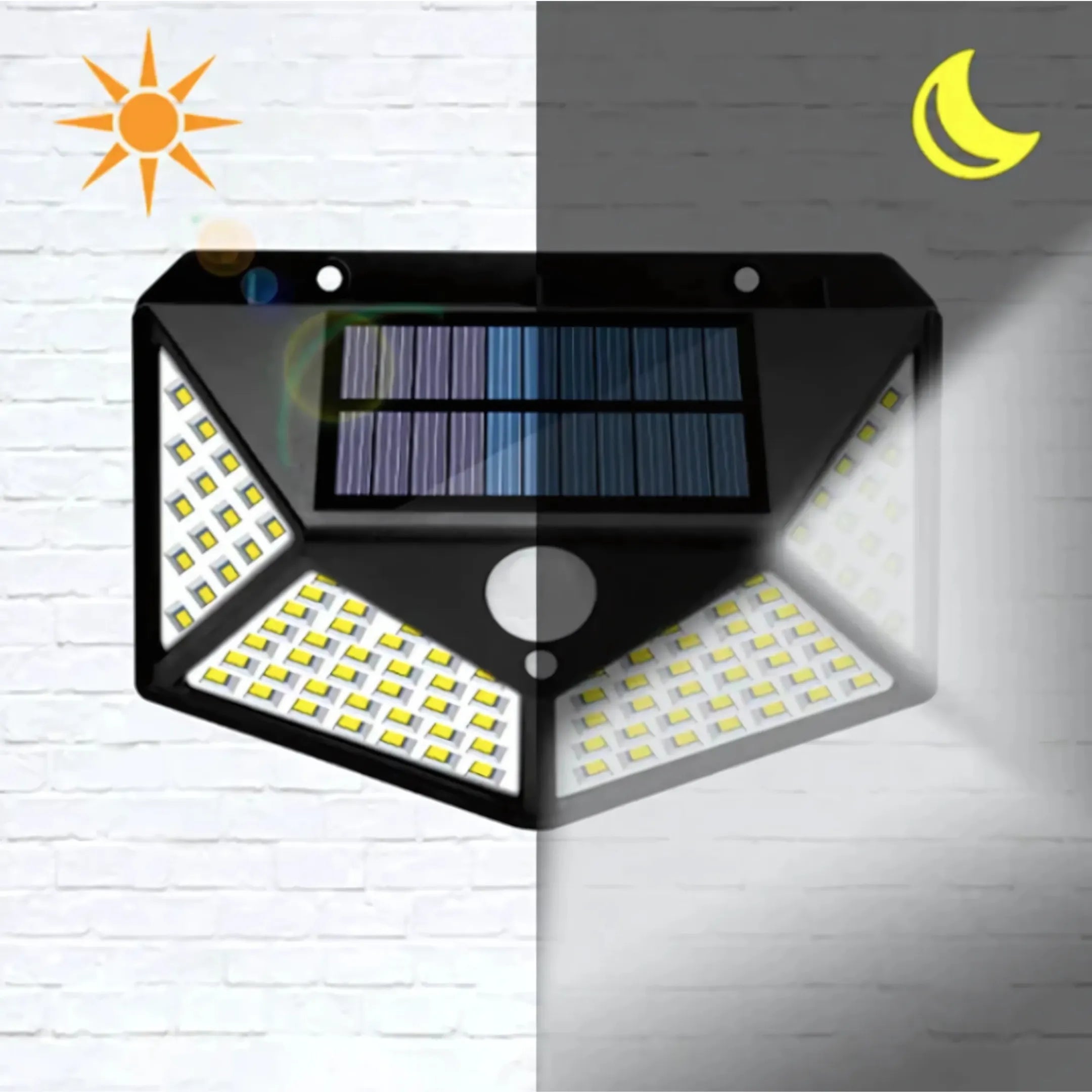 SpotLight Refletor Solar LED Inteligente c/ Sensor de Movimento [COMPRE 1 LEVE 2]